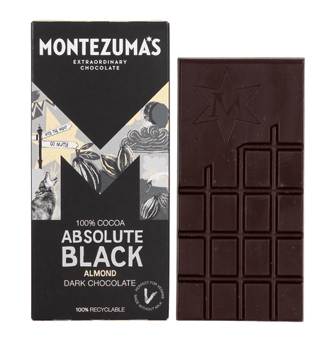 Absolute Black Cocoa bar with Almond